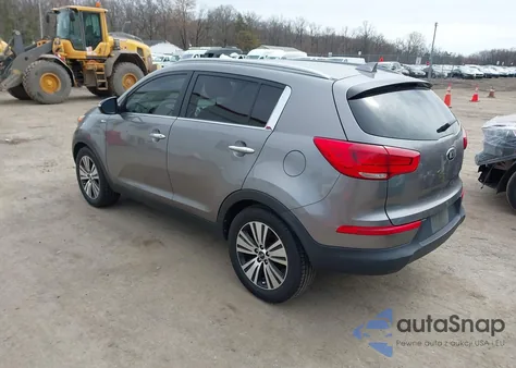 2015 Kia Sportage Ex from USA, damaged, VIN KNDPCCAC9F7710871